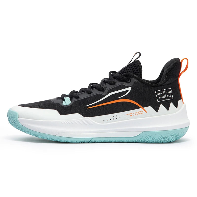 361 Degrees NEW DVD Team Basketball Shoes Men Sport Shoes Guard Cushioning Wear Resistant Protection Ankle Sneakers 672421113 - Sky Dominator