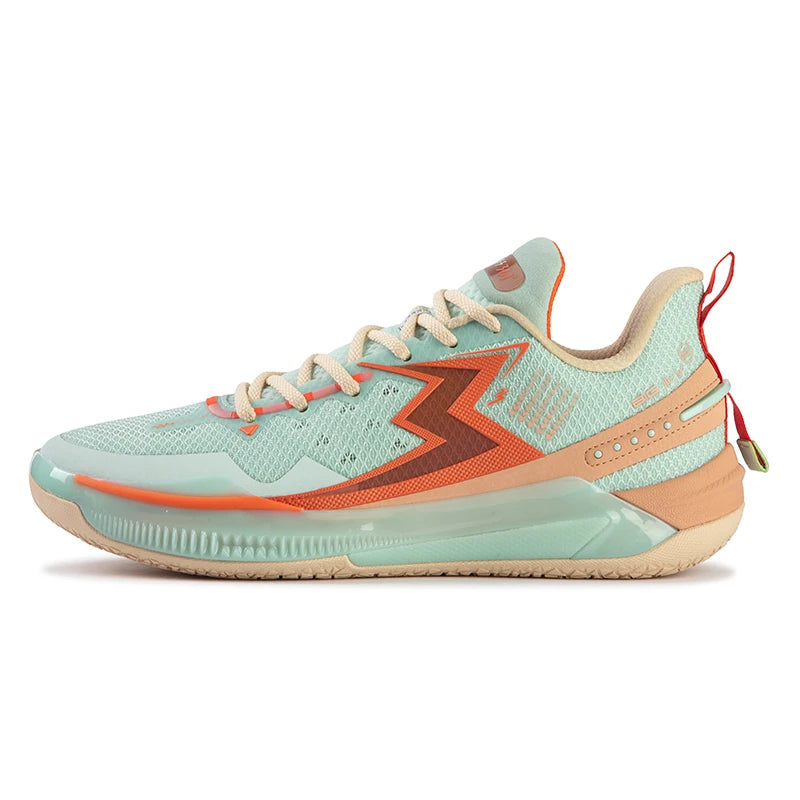 361 Degrees BIG3 5.0 Quick Men Basketball Shoes Cushion Bounce Wearable Breathable Stable Support Comfort Male Sneaker 672431118 - Sky Dominator